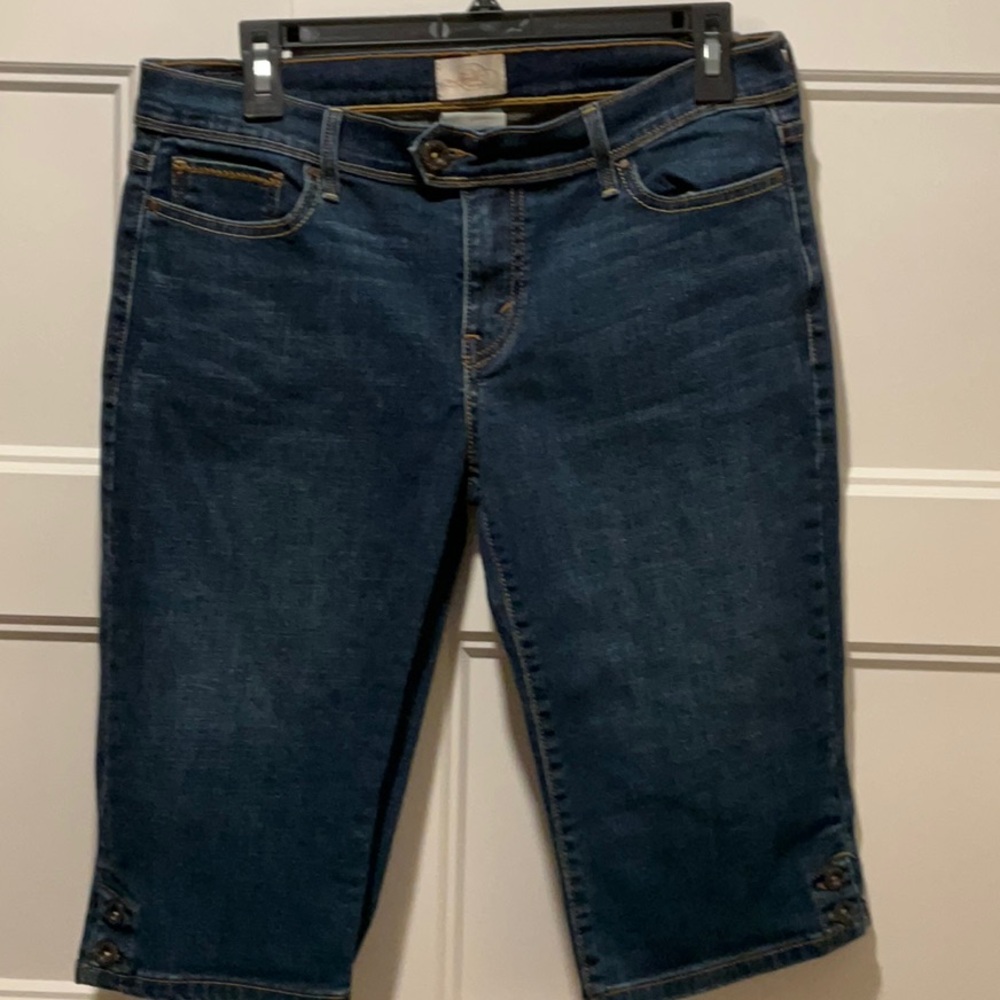 Levi's Indigo 515 Skimmer Jean Shorts